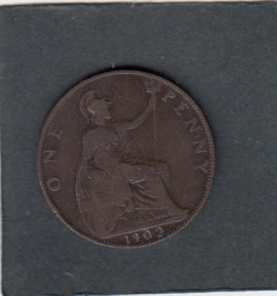 Beschrijving: 1 Penny EDWARD VII